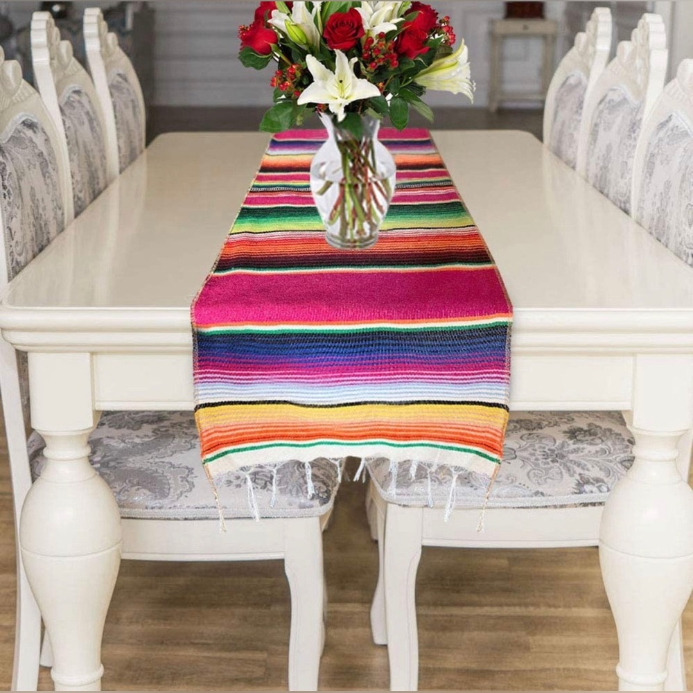 Mexican Serape Table Runner